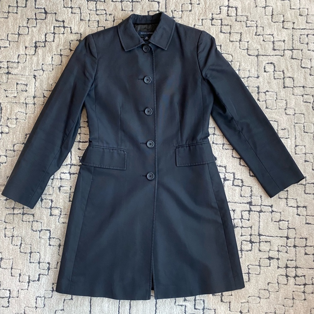 Banana republic 3/4 length overcoat